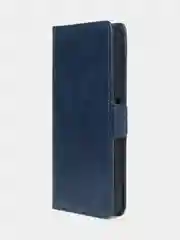 Синий чехол-книжка GQ Lite для Tecno Spark 10 / Tecno Spark 10C из высококачественной кожи