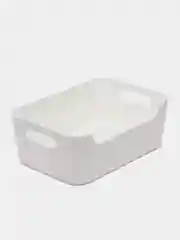 Белый контейнер для хранения вещей Сканди