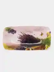 Лавандовый блюдо в подарочной упаковке, прямоугольное, глубокое