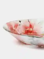 Коралловый блюдо шубница в подарочной упаковке, овальное глубокое