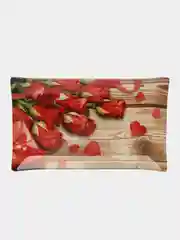 Бордовый блюдо сервировочное, прямоугольное, в подарочной упаковке