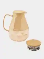 Бронзовый кувшин-чайник стеклянный, жаропрочный