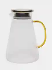 Прозрачный кувшин-чайник для воды, стеклянный