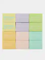 Набор ластиков Brauberg Pastel Soft, 31 х 20 х 10 мм, 12 штук