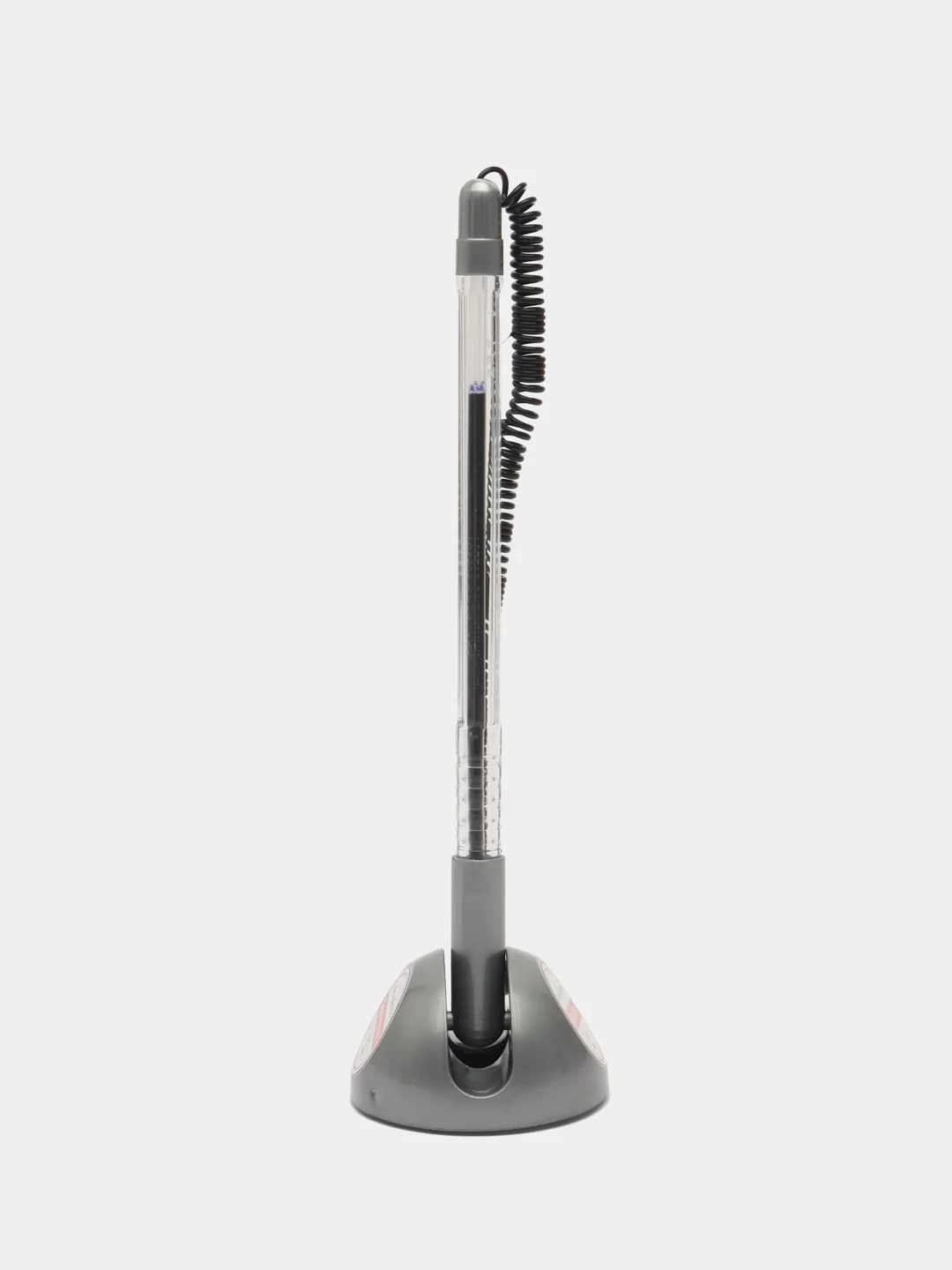 Серый ручка шариковая Brauberg Counter Pen, настольная, синяя, 0,5 мм
