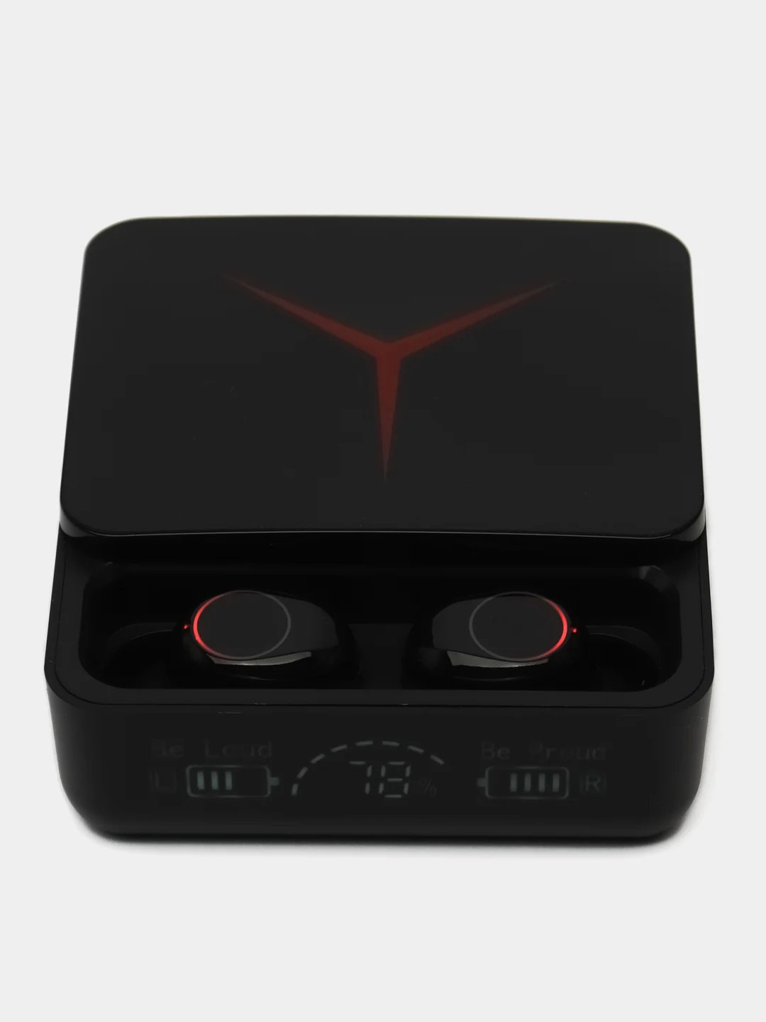 Красный беспроводные наушники с шумоподавлением M90 Pro, с павербанк, Bluetooth