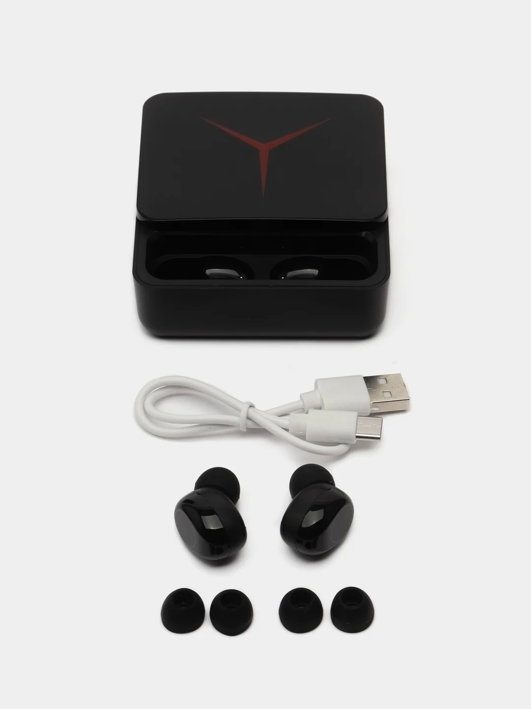 Красный беспроводные наушники с шумоподавлением M90 Pro, с павербанк, Bluetooth