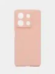Розовый чехол для Xiaomi Redmi Note 13 (Сяоми Редми Ноут 13), прозрачный