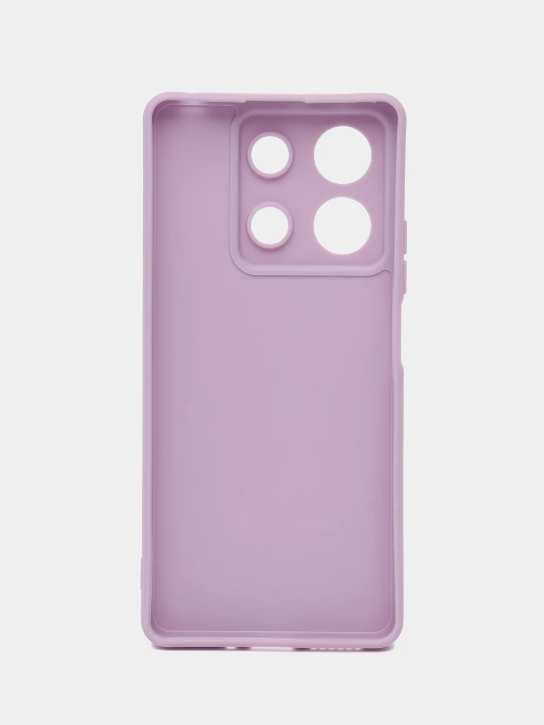 Сиреневый чехол для Xiaomi Redmi Note 13 (Сяоми Редми Ноут 13), прозрачный