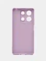 Сиреневый чехол для Xiaomi Redmi Note 13 (Сяоми Редми Ноут 13), прозрачный