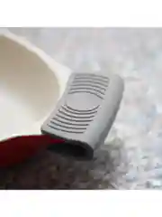Черный прихватки силиконовые для кухни 2 шт