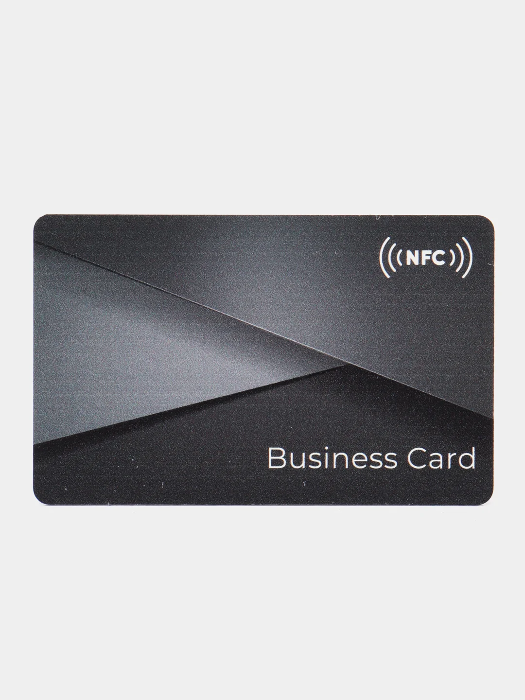 Черный nfc визитка для бизнеса