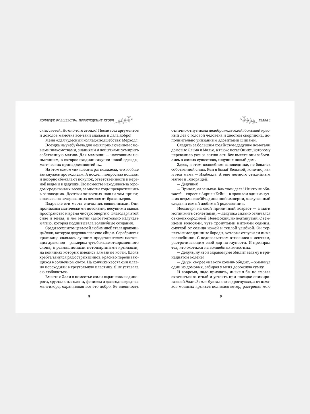 Колледж волшебства. Пробуждение крови, Эльба Ирина