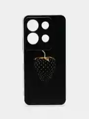 Разноцветный чехол для Infinix Note 30i (Инфиникс Нот 30и), прозрачный, с рисунком, защита камеры