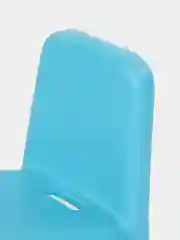 Лазурный стул детский, пластиковый