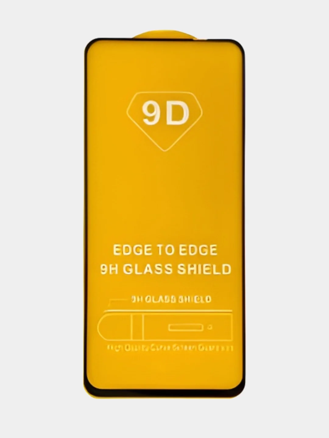 Черный защитное стекло для Vivo Y36 4G / Виво Ю36 4Г