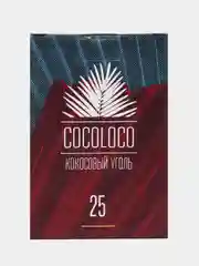 Уголь для кальяна, кокосовый "Cocoloco", 12 и 72 кубика, 25 мм
