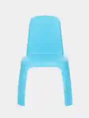 Лазурный стул детский, пластиковый
