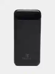 Черный внешний аккумулятор, 10000 мАч, USB Type-A/Type-C, портативный