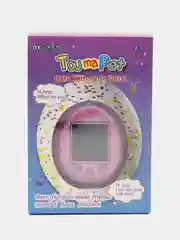 Красный тамагочи цветной