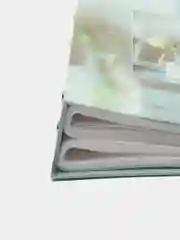 Бирюзовый фотоальбом "Букет", на 100 фотографий, 10 х 15, твёрдая обложка