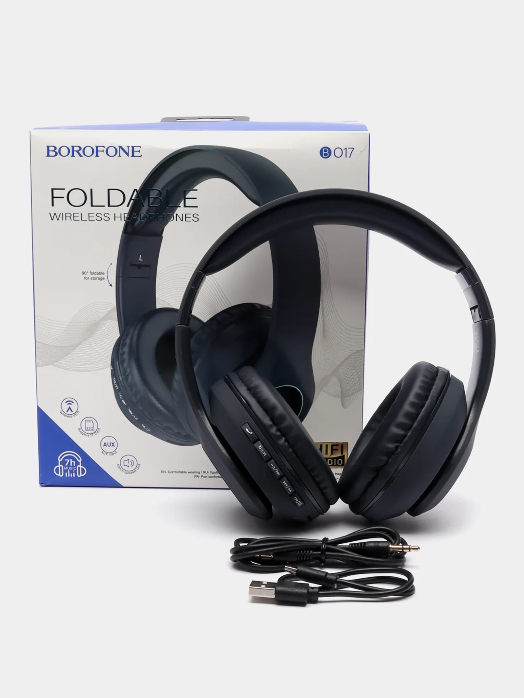 Синий беспроводные наушники Bluetooth Borofone BO17