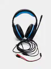 Синий наушники игровые компьютерные Hoco W104 / W103, проводные, с микрофоном