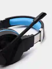 Синий наушники игровые компьютерные Hoco W104 / W103, проводные, с микрофоном