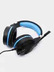 Синий наушники игровые компьютерные Hoco W104 / W103, проводные, с микрофоном