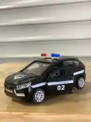 Черный металлическая коллекционная машинка LADA XRAY