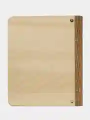 Тетрадь на кольцах А5 "Космос", бежевый, деревянная обложка, 195 х 235 мм, 50 листов