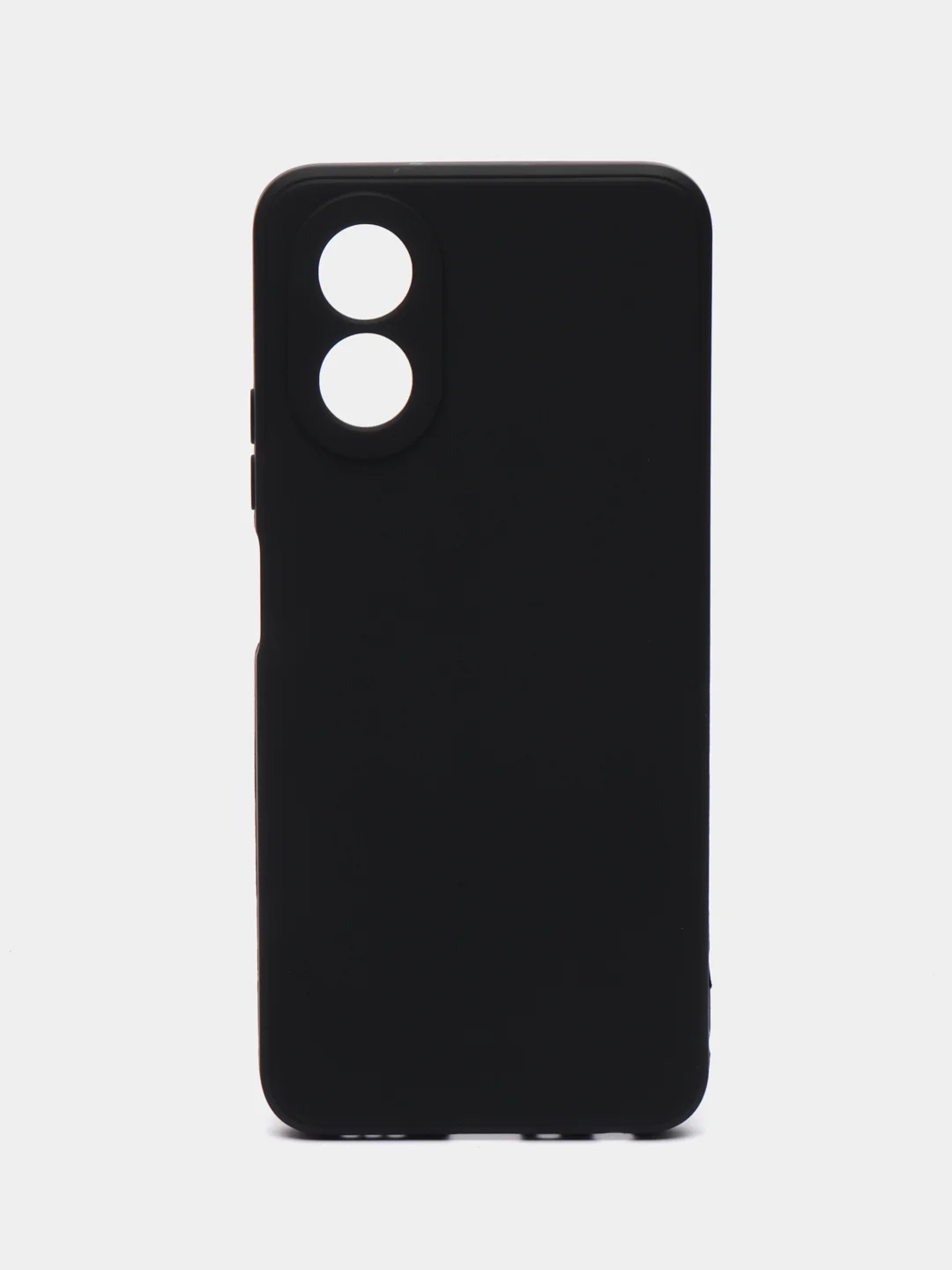 Черный силиконовый чехол для OPPO A38 / A18 (Оппо А38 / А18)