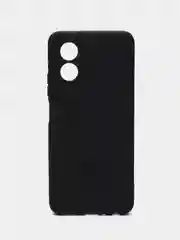 Черный силиконовый чехол для OPPO A38 / A18 (Оппо А38 / А18)