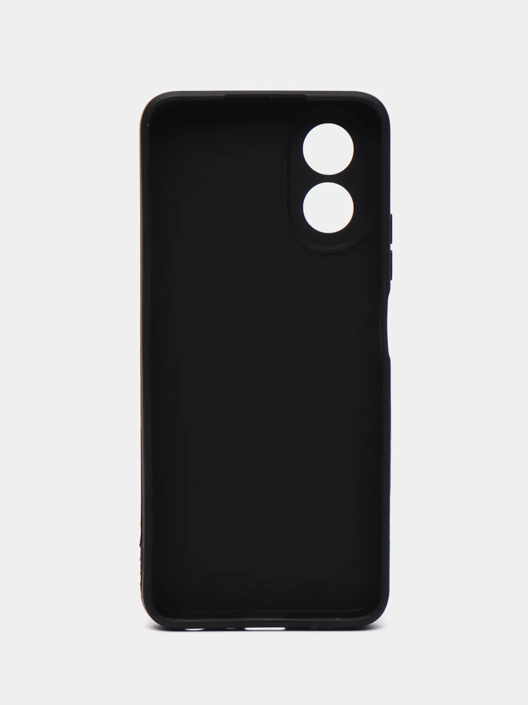 Черный силиконовый чехол для OPPO A38 / A18 (Оппо А38 / А18)