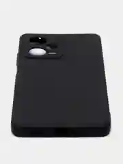 Черный силиконовый чехол для Xiaomi Redmi Note 12 Pro 5G (Сяоми Редми Ноут 12 Про 5г), прозрачный