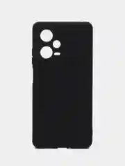 Черный силиконовый чехол для Xiaomi Redmi Note 12 Pro 5G (Сяоми Редми Ноут 12 Про 5г), прозрачный