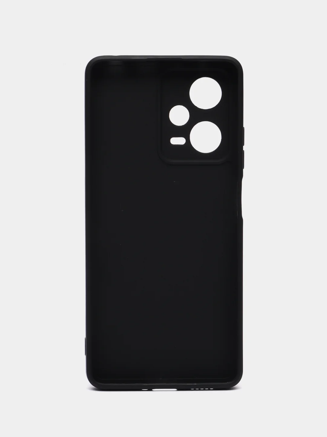 Черный силиконовый чехол для Xiaomi Redmi Note 12 Pro 5G (Сяоми Редми Ноут 12 Про 5г), прозрачный