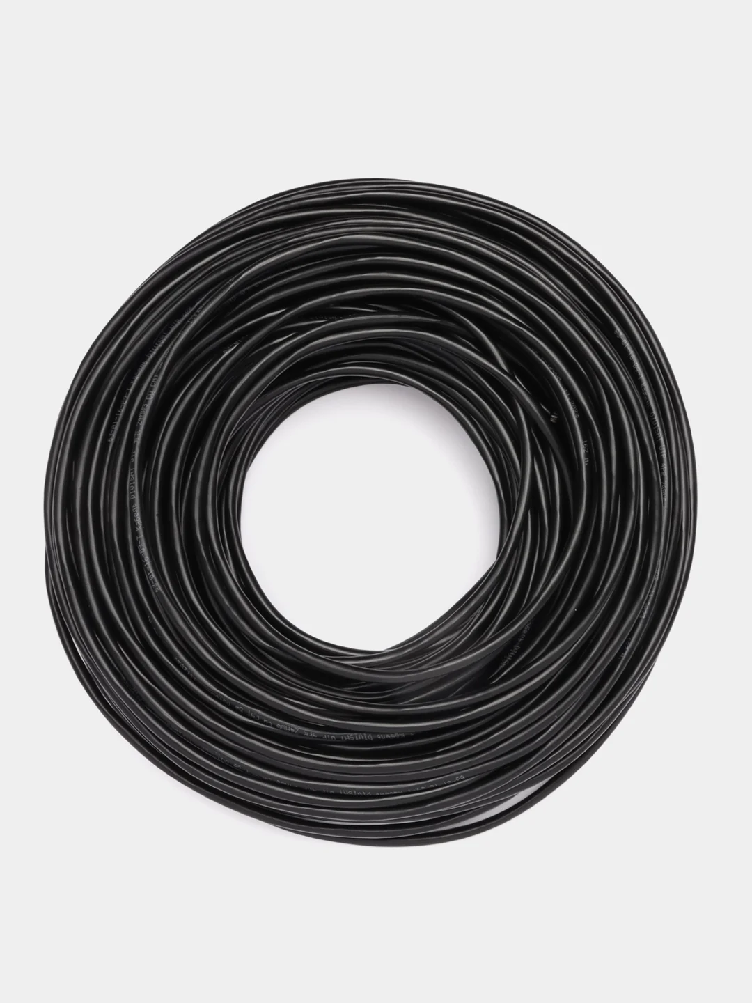 Кабель витая пара UTP 4PR 24AWG Cu CAT 5e (0.48) 25-305м черный уличный кабель чистая медь