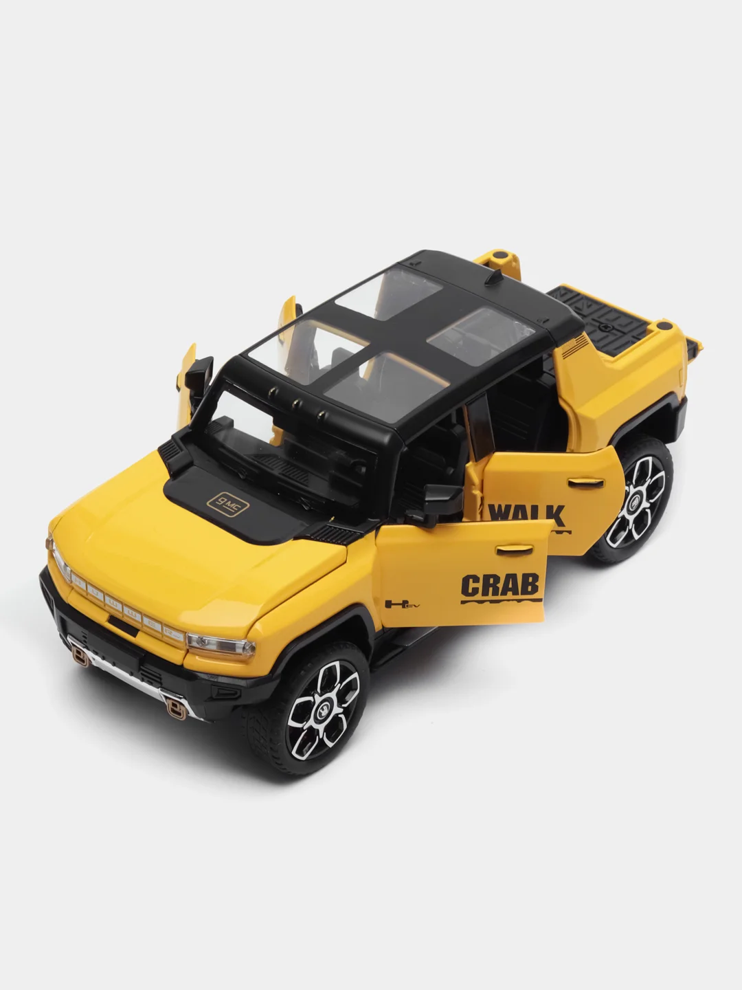 Желтый игрушечный транспорт "Hummer", 1:24, A4079