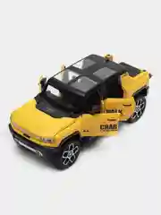 Желтый игрушечный транспорт "Hummer", 1:24, A4079