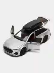 Серебряный модель Audi RS6 Travel Multi Function, с багажником, 1:24