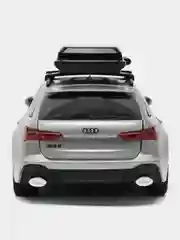 Серебряный модель Audi RS6 Travel Multi Function, с багажником, 1:24