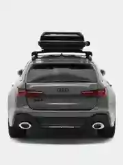 Серый модель Audi RS6 Travel Multi Function, с багажником, 1:24