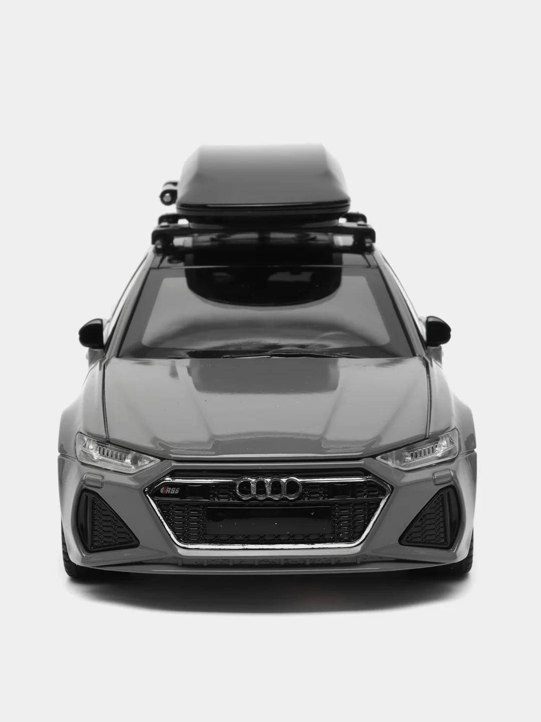 Серый модель Audi RS6 Travel Multi Function, с багажником, 1:24
