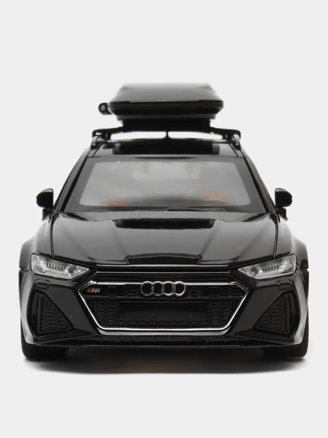 Серый модель Audi RS6 Travel Multi Function, с багажником, 1:24
