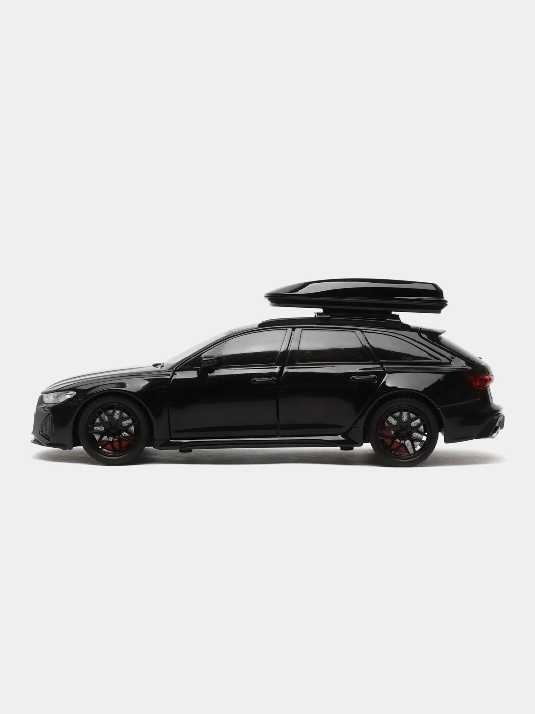 Серый модель Audi RS6 Travel Multi Function, с багажником, 1:24