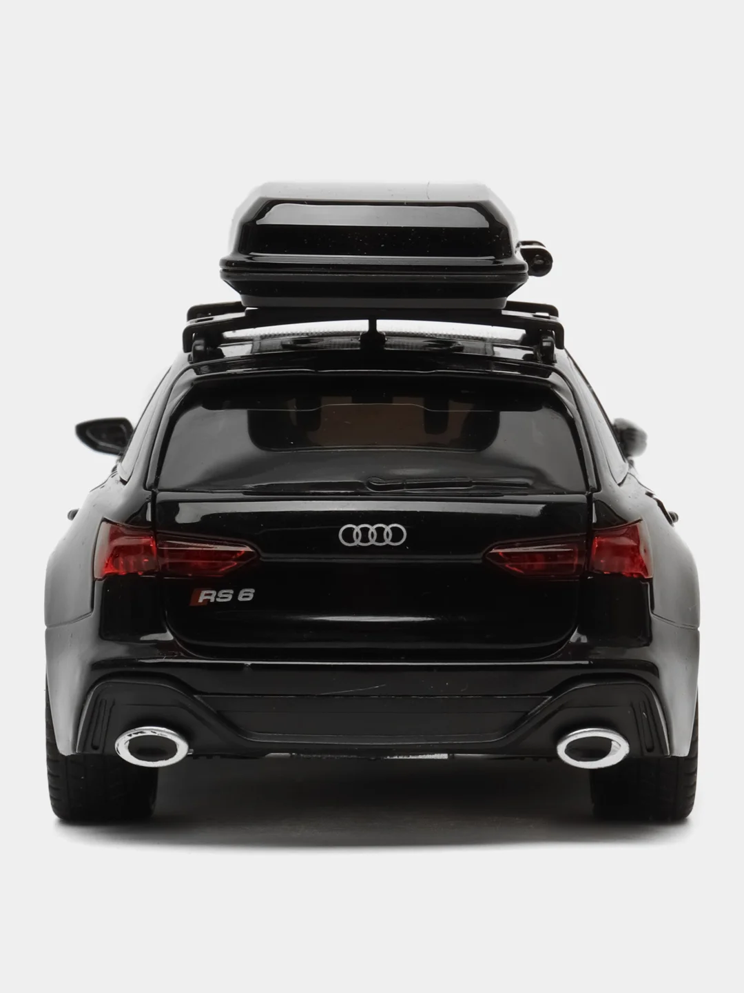 Серый модель Audi RS6 Travel Multi Function, с багажником, 1:24