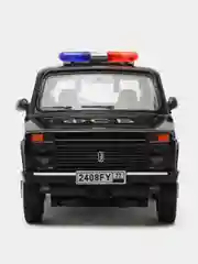 Черный машина металлическая Нива ФСБ / ДПС A3153