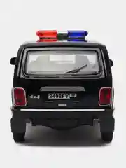 Черный машина металлическая Нива ФСБ / ДПС A3153