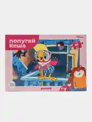 Розовый макси-пазлы "Мультфильмы", 35 элементов